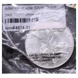 2002 SILVER EAGLE GEM
