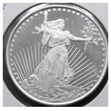 1 OZ .999 SILVER ROUND