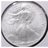 2000 SILVER EAGLE GEM