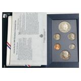 1990 PRESITGE PROOF SET W BOX PAPERS