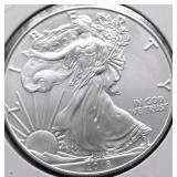 2018 SILVER EAGLE GEM