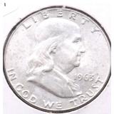1963 D CHOICE BU FRANKLIN HALF DOLLAR