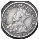 1918 CANADA DIME VF