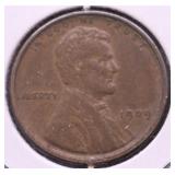 1909 VDB LINCON CENT AU