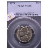 1978 PCGS MS65 JEFFERSON NICKEL