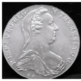 1780 AUSTRIA THALER RESTRIKE GEM