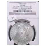 1885 O NGC MS65 MORGAN DOLLAR