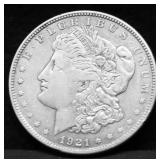 1921 MORGAN DOLLAR XF