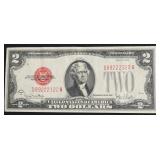 1928 2 $ US LEGAL TENDER AU