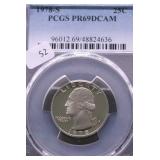 1978 S PCGS PF69DC WASHINGTON QUARTER