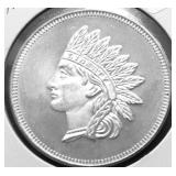 1 OZ .999 SILVER ROUND