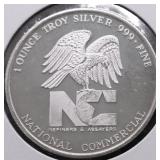 1 OZ .999 SILVER ROUND