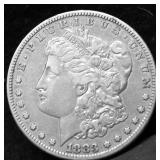 1883 S MORGAN DOLLAR XF