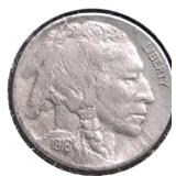 1916 BUFFALO NICKEL UNC DETAILS