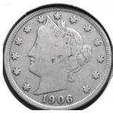 1906 V NICKEL VG