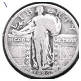 1926 STANDING QUARTER VG