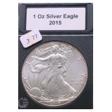 2015 SILVER EAGLE GEM