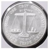 1 OZ .999 SILVER ROUND