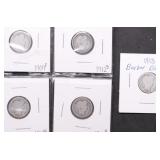 5 BARBER DIMES