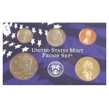 2001 PROOF SET NO QUARTERS