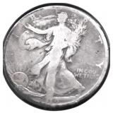 1919 D WALKING HALF DOLLAR G