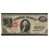 1917 1 $ US LEGAL TENDER F