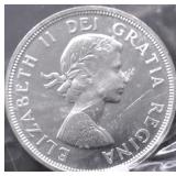 1964 GEM BU CANADA SILVER DOLLAR