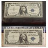 TWO SILVER CERTIFICATES