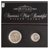 1936 SILVER COINS
