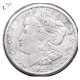 1921 S MORGAN DOLLAR XF