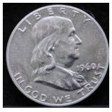 1960 PROOF FRANKLIN HALF DOLLAR
