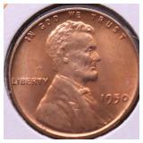 1950 SUPURB GEM RED LINCOLN CENT