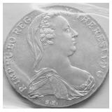 1780 AUSTRIA THALER RESTRIKE GEM