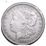 1921 MORGAN DOLLAR XF
