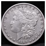 1889 O MORGAN DOLLAR XF