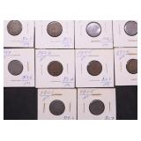 10 INDIAN HEAD CENTS