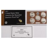 2011 PROOF ATB QUARTER SET