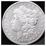 1883 S MORGAN DOLLAR XF