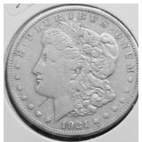 1921 MORGAN DOLLAR XF
