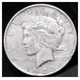 1923 PEACE DOLLAR VF