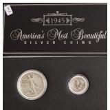 1945 SILVER COINS