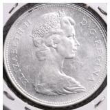 1966 CHOICE BU CANADA SILVER DOLLAR