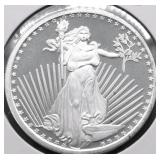 1 OZ .999 SILVER ROUND
