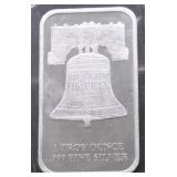 1  OZ .999 SILVER BAR
