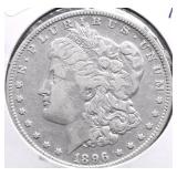 1896 O MORGAN DOLLAR VF