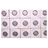 15 BUFFALO NICKELS
