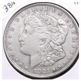 1921 MORGAN DOLLAR XF