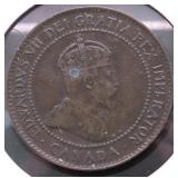 1905 CANADA LARGE CENT VF