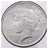 1923 PEACE DOLLAR AU