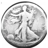 1919 S WALKING HALF DOLLAR G